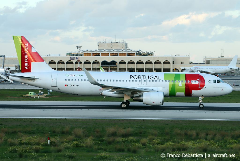 CS-TNU · Airbus A320-214 · (MLA / LMML)