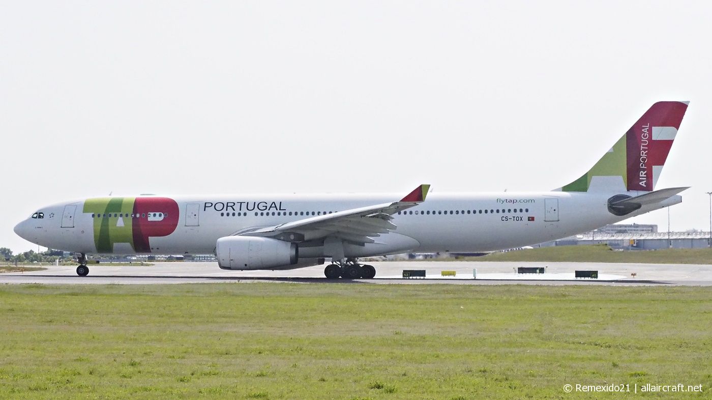CS-TOX · Airbus A330-343 · (LIS / LPPT)
