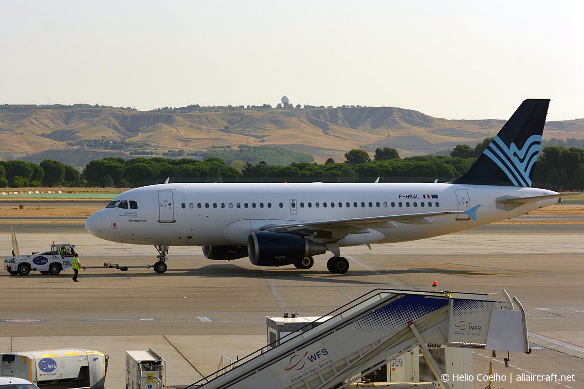F-HBAL · Airbus A319-111 · (MAD / LEMD)