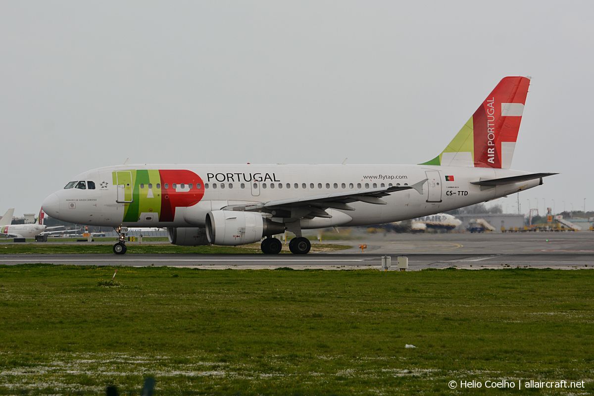 CS-TTD · Airbus A319-111 · (LIS / LPPT)