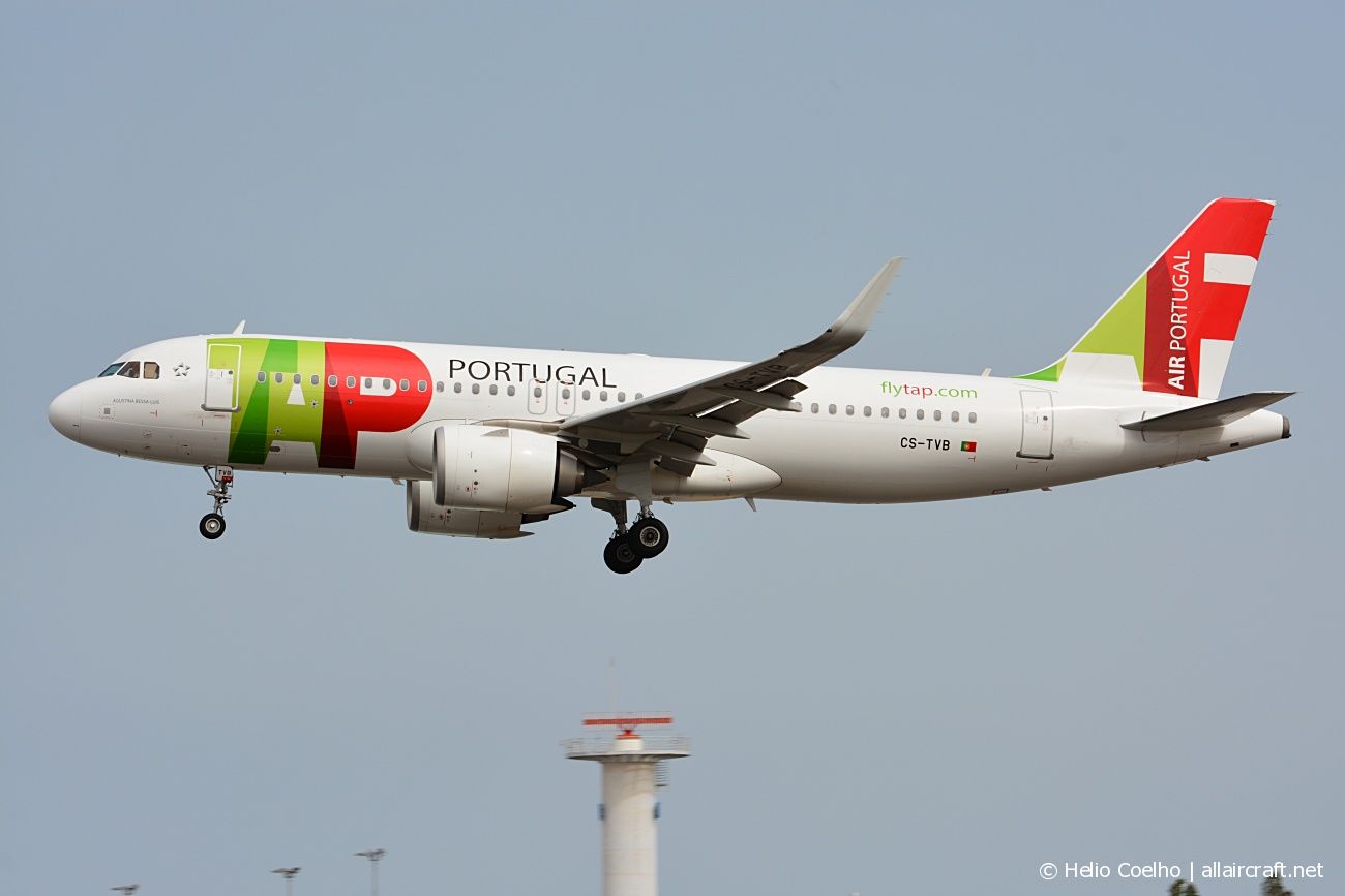 CS-TVB · Airbus A320-251N · (LIS / LPPT)