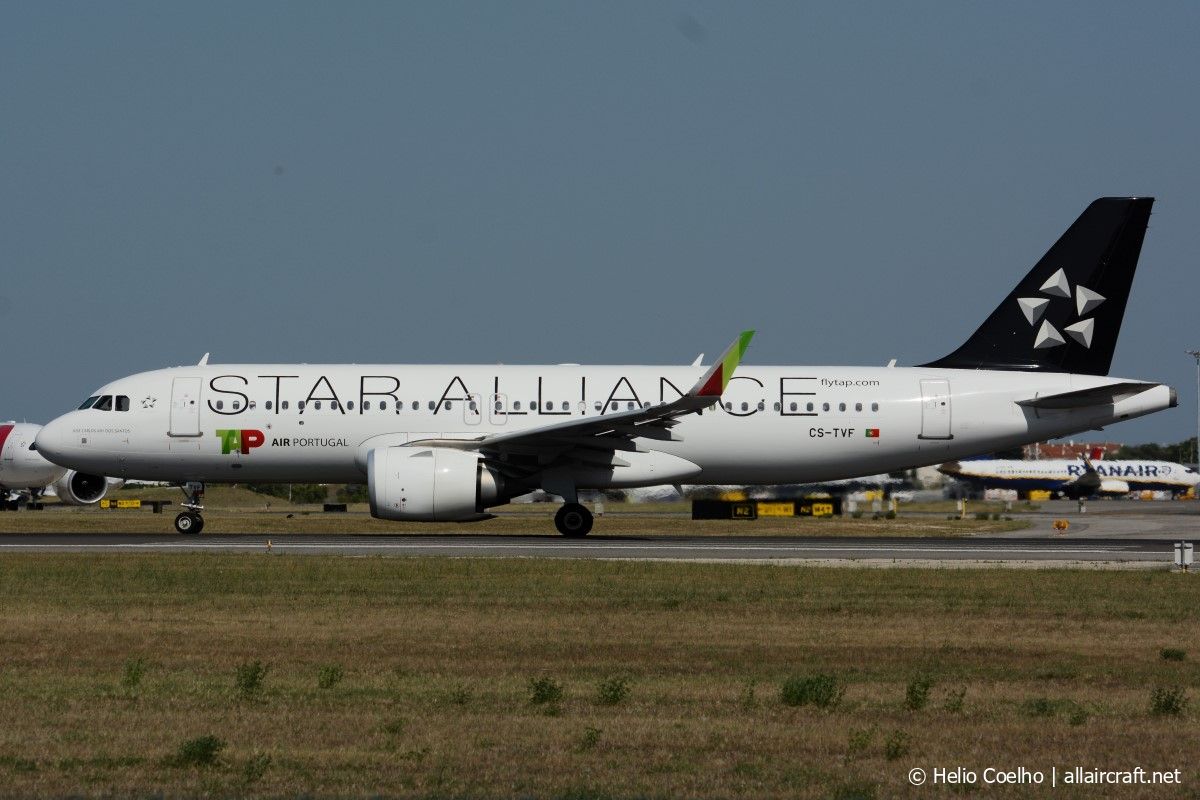 CS-TVF · Airbus A320-251N · (LIS / LPPT)
