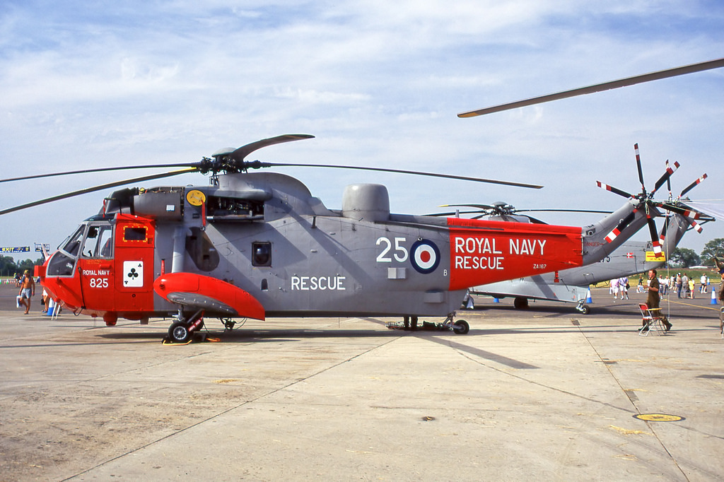 ZA167 · Westland Sea King HU5 · (FFD / EGVA)