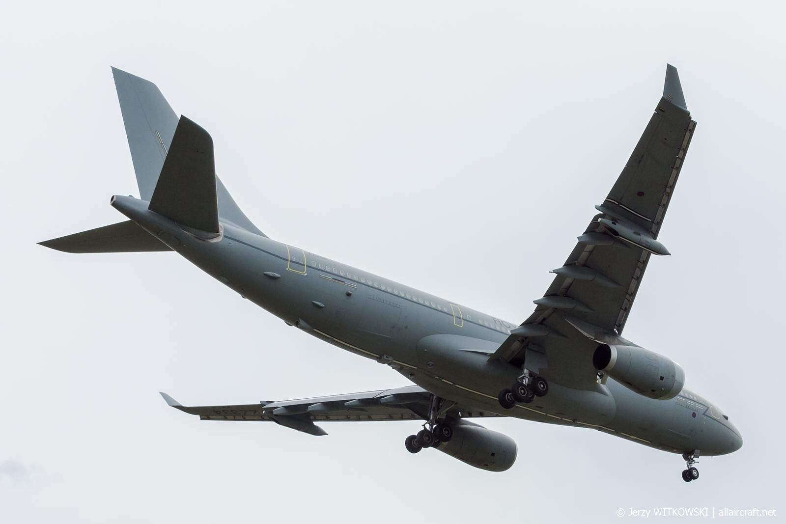 ZZ334 · Airbus KC3 Voyager · (RZE / EPRZ)