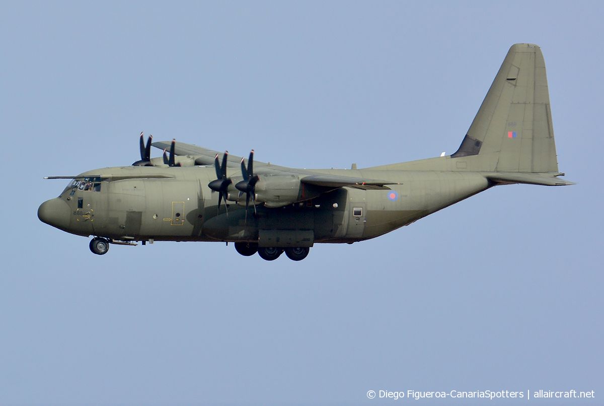 ZH888 · Lockheed Martin Hercules C.5 · (LPA / GCLP)
