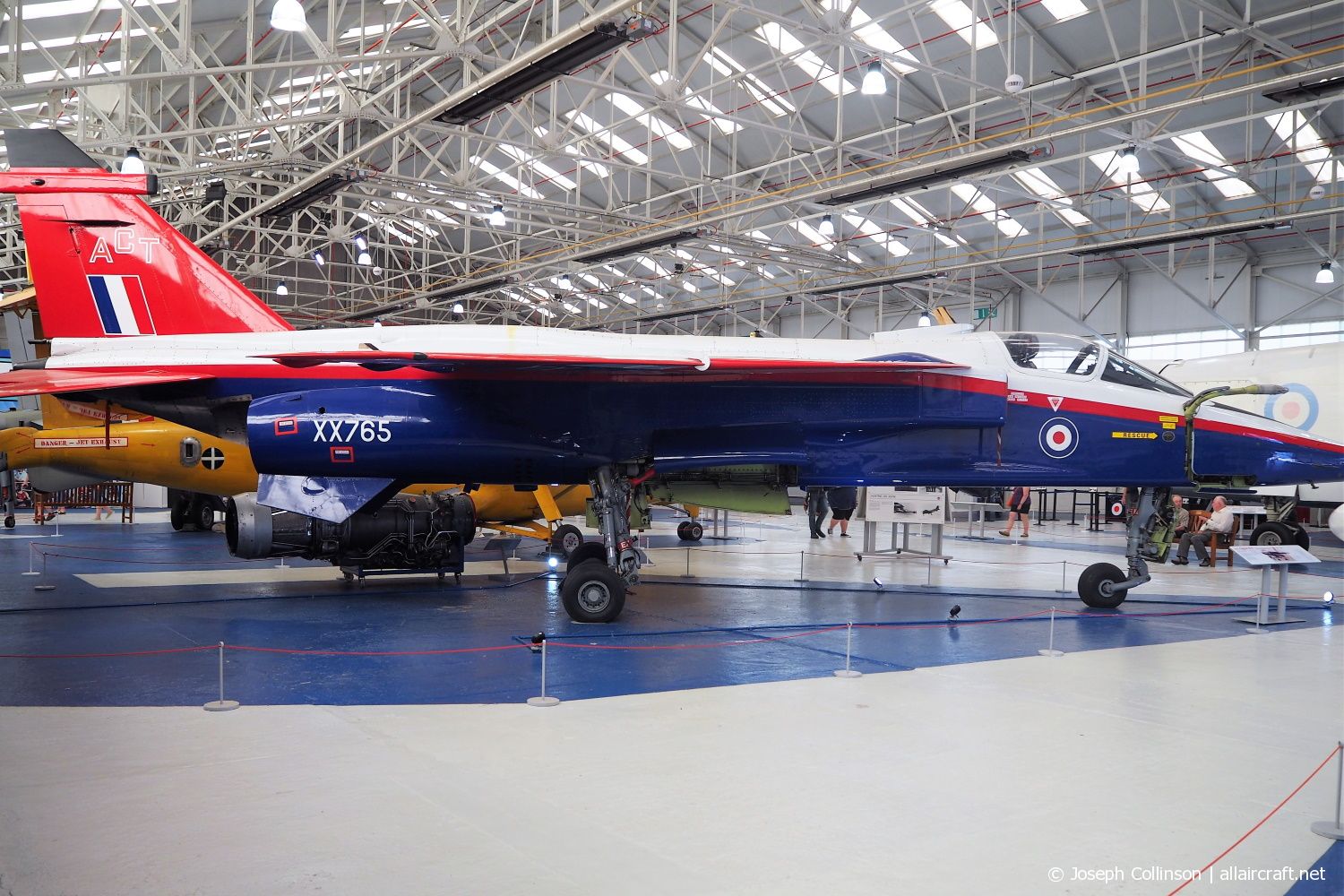 XX765 · Sepecat Jaguar GR.3A · (EGWC)
