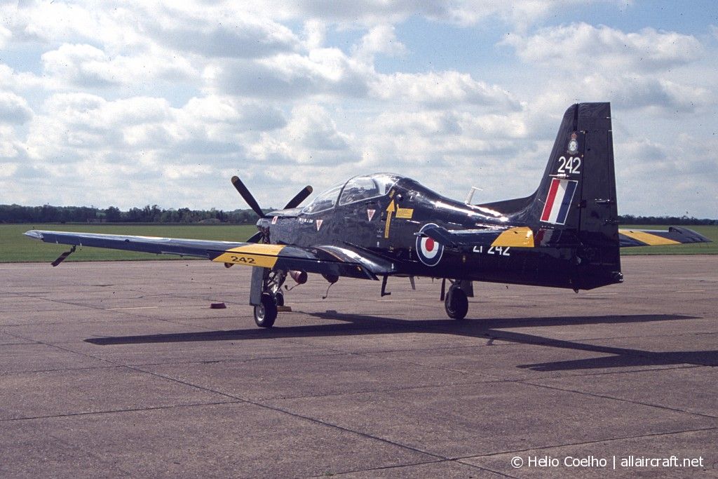 ZF242 · Short S-312 Tucano T1 · (EGSU)