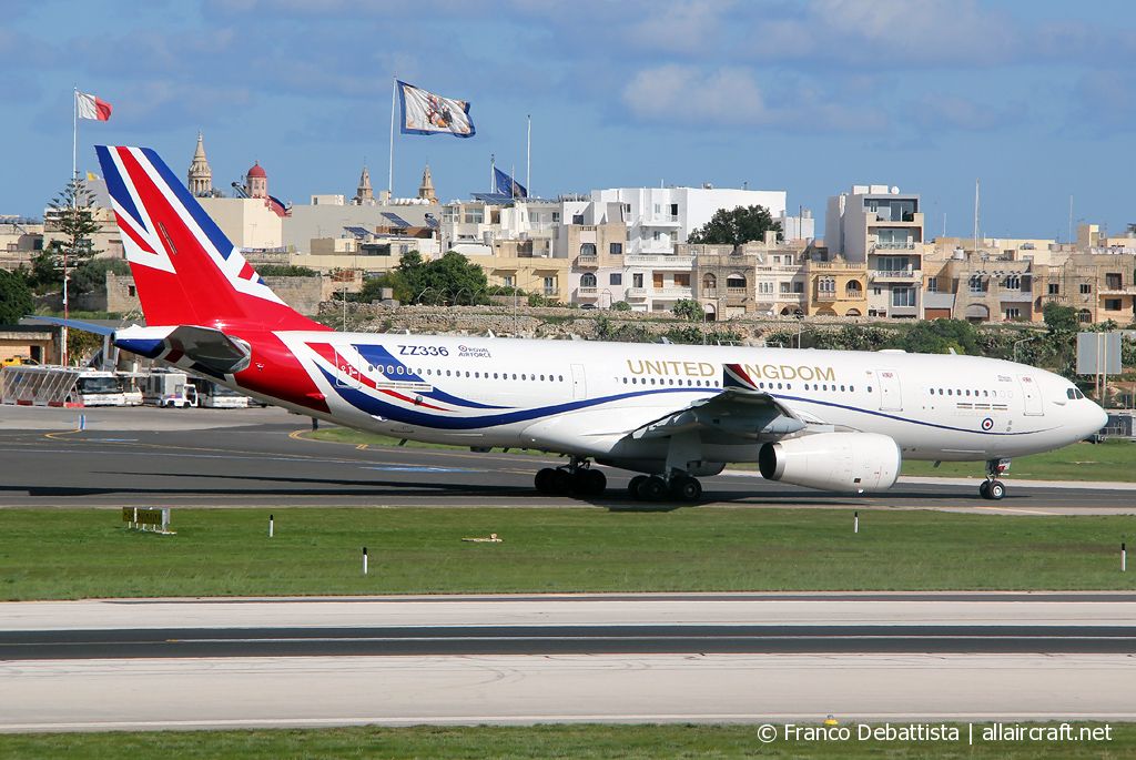 ZZ336 · Airbus KC2 Voyager · (MLA / LMML)