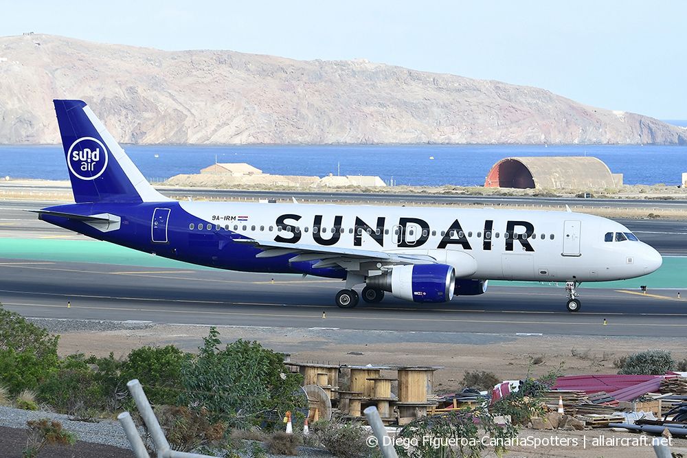 9A-IRM · Airbus A320-214 · (LPA / GCLP)