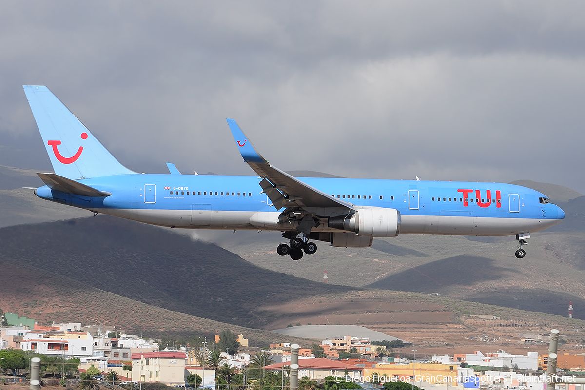 G-OBYK · Boeing 767-38A/ER(WL) · (LPA / GCLP)