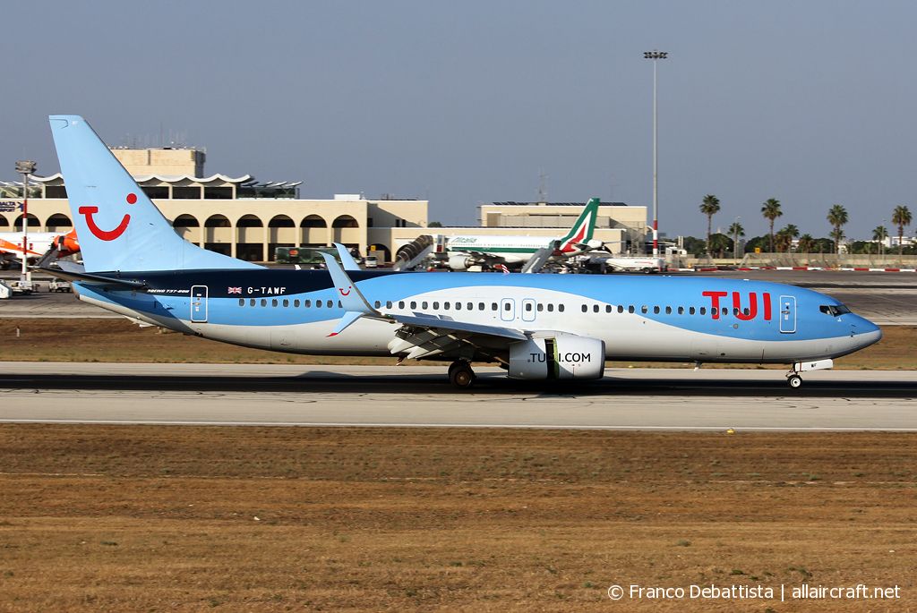 G-TAWF · Boeing 737-8K5(WL) · (MLA / LMML)