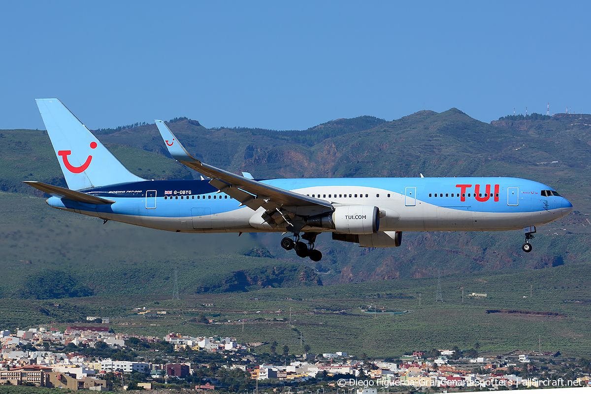 G-OBYG · Boeing 767-304(ER)(WL) · (LPA / GCLP)