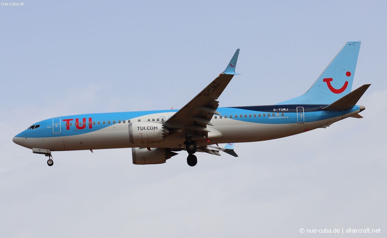 G-TUMJ · Boeing 737-8 MAX · (PMI / LEPA / LESJ)