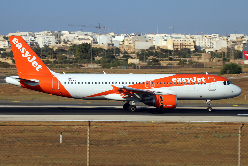 OE-ICN · Airbus A320-214 · MLA / LMML