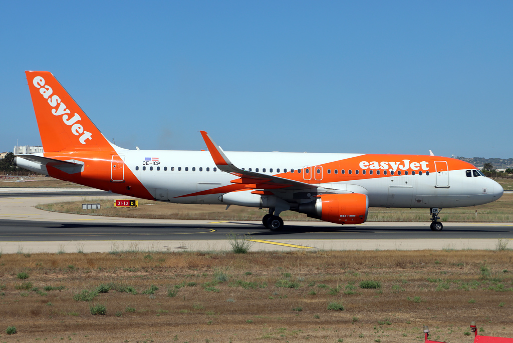 OE-ICP · Airbus A320-214(WL) · MLA / LMML