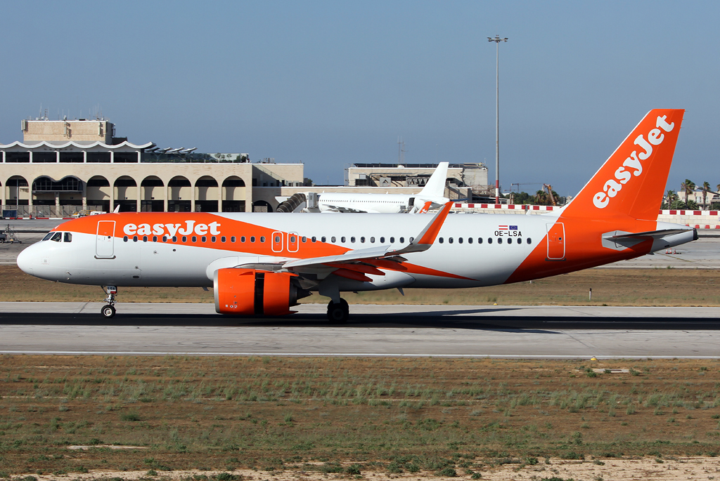 OE-LSA · Airbus A320-251N · MLA / LMML