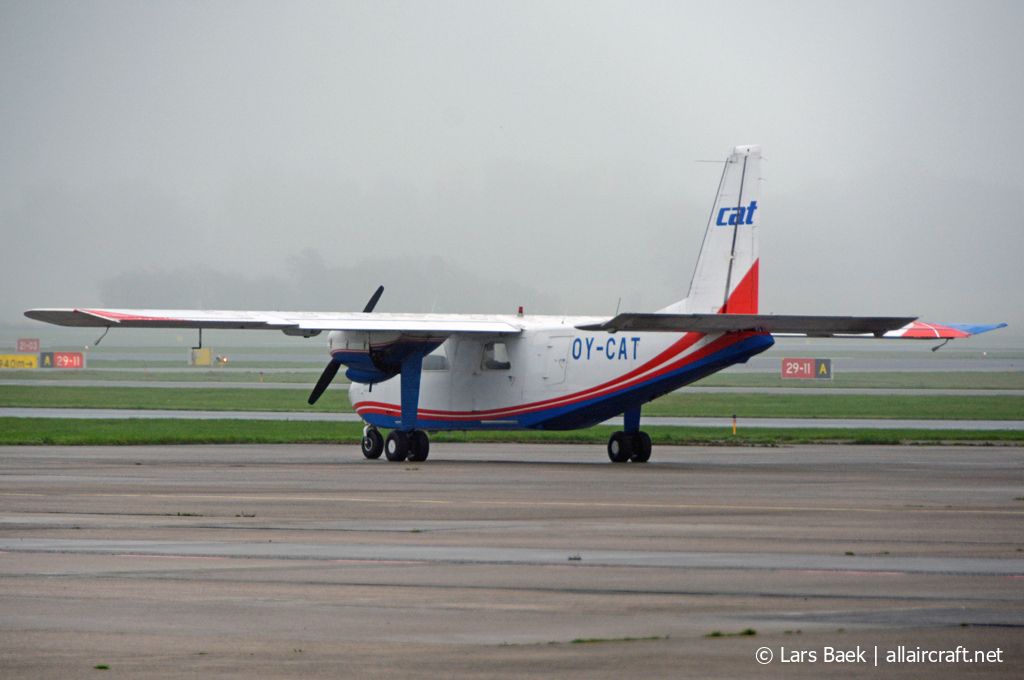 OY-CAT · Britten-Norman BN-2B-26 Islander · (RKE / EKRK)