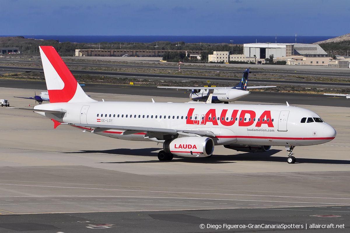 OE-LOY · Airbus A320-232 · (LPA / GCLP)