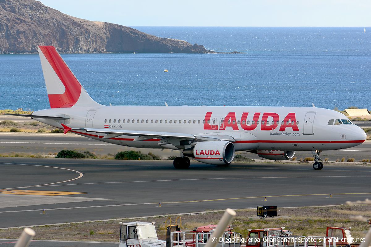 OE-LOA · Airbus A320-214 · (LPA / GCLP)
