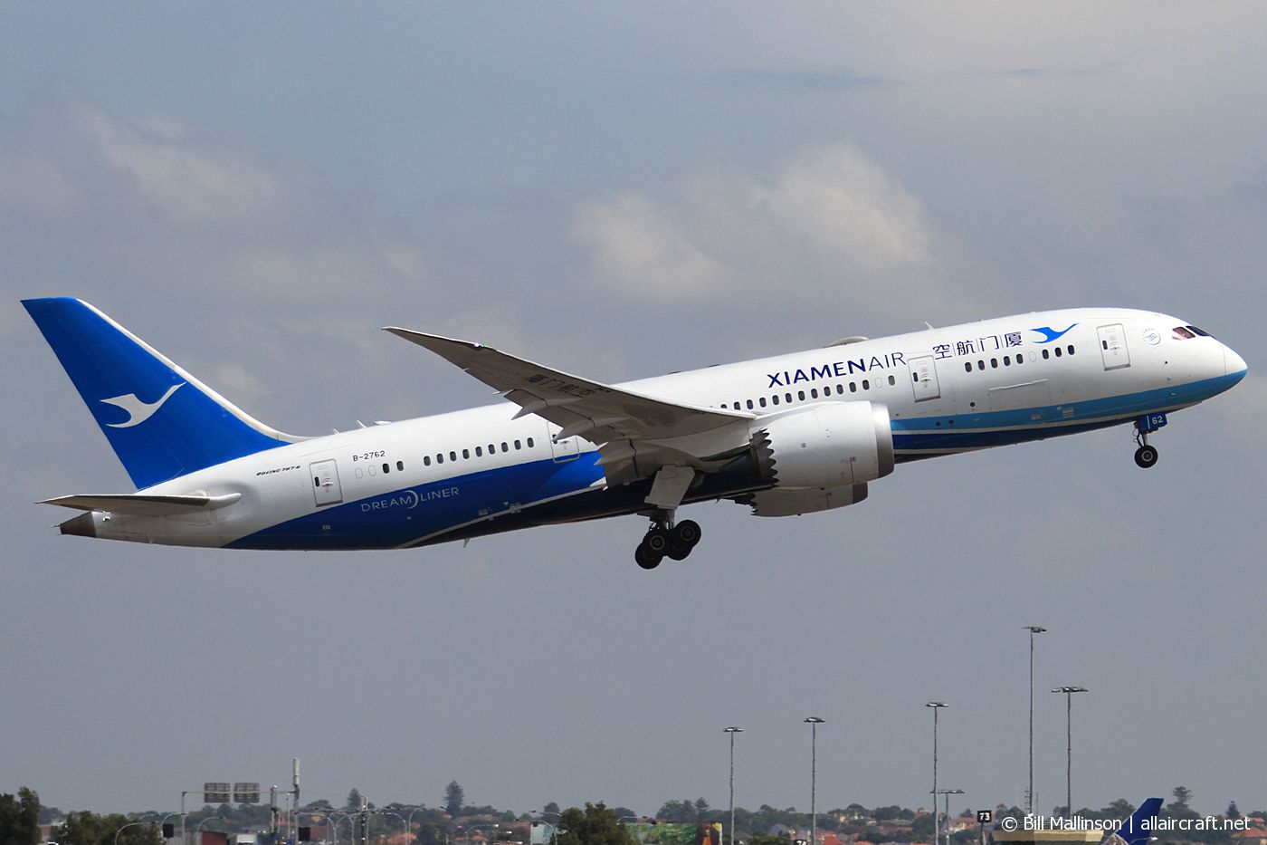B-2762 · Boeing 787-8 Dreamliner · (SYD / YSSY)