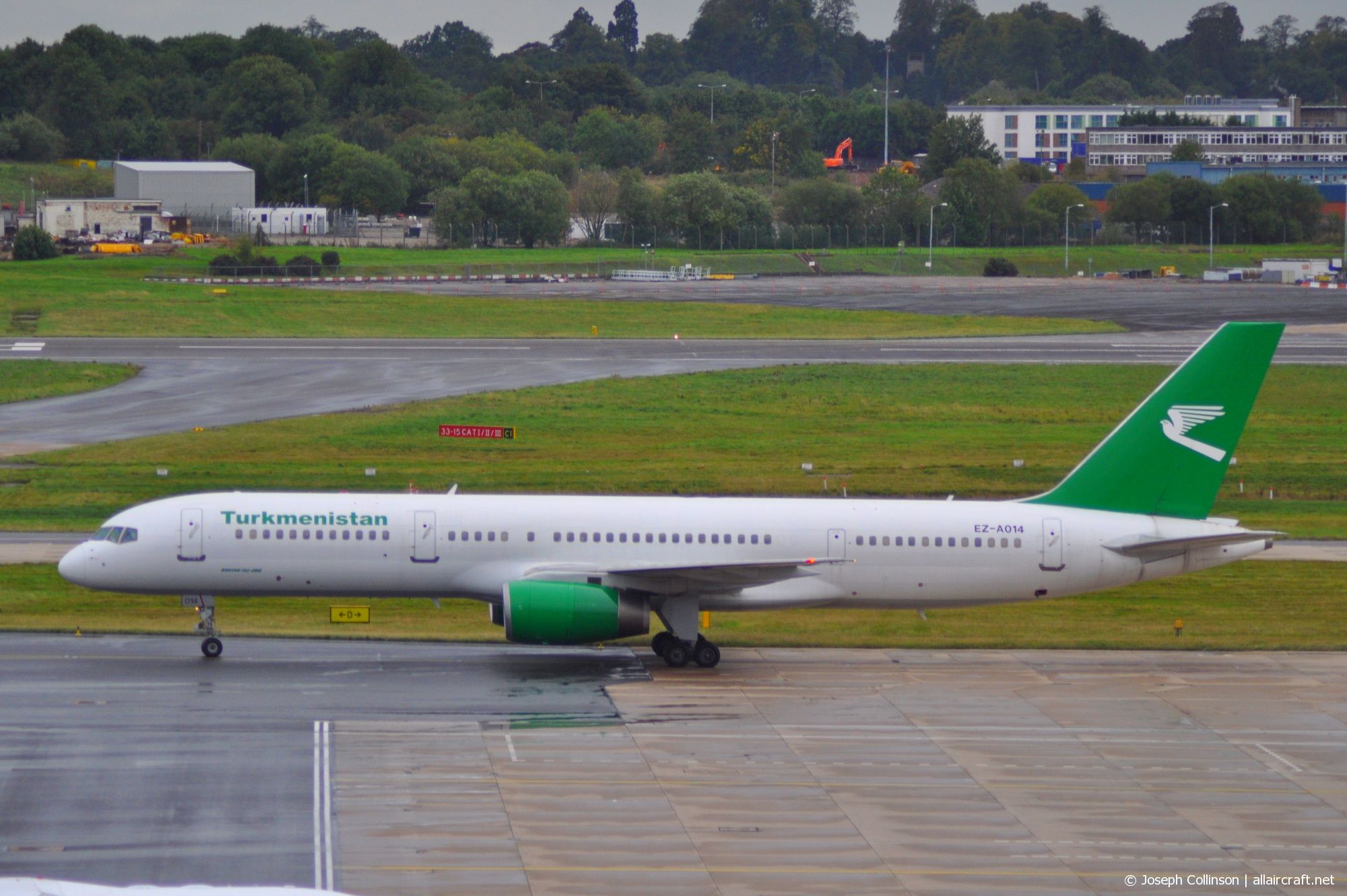 EZ-A014 · Boeing 757-22K · (BHX / EGBB)