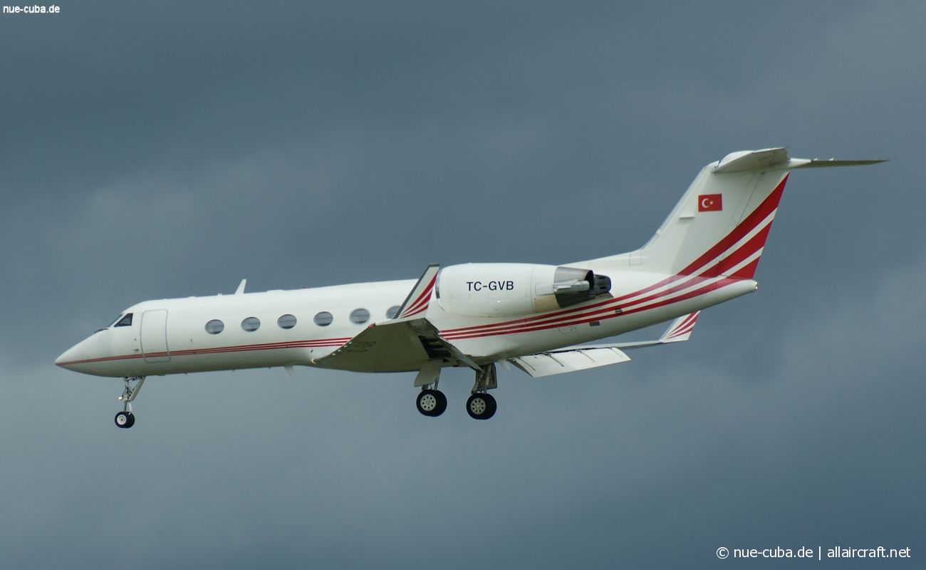 TC-GVB · Gulfstream Aerospace G- IV · (FRA / EDDF)