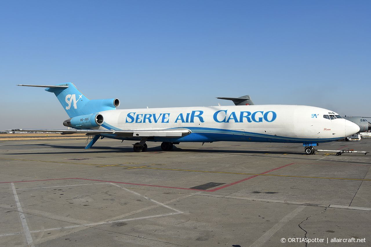 9S-ASS · Boeing 727-2S2(Adv)(F) · (JNB / FAOR)