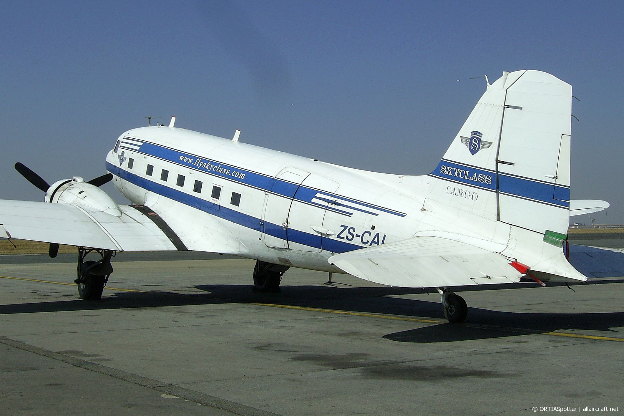ZS-CAI · Douglas DC-3C · (JNB / FAOR)