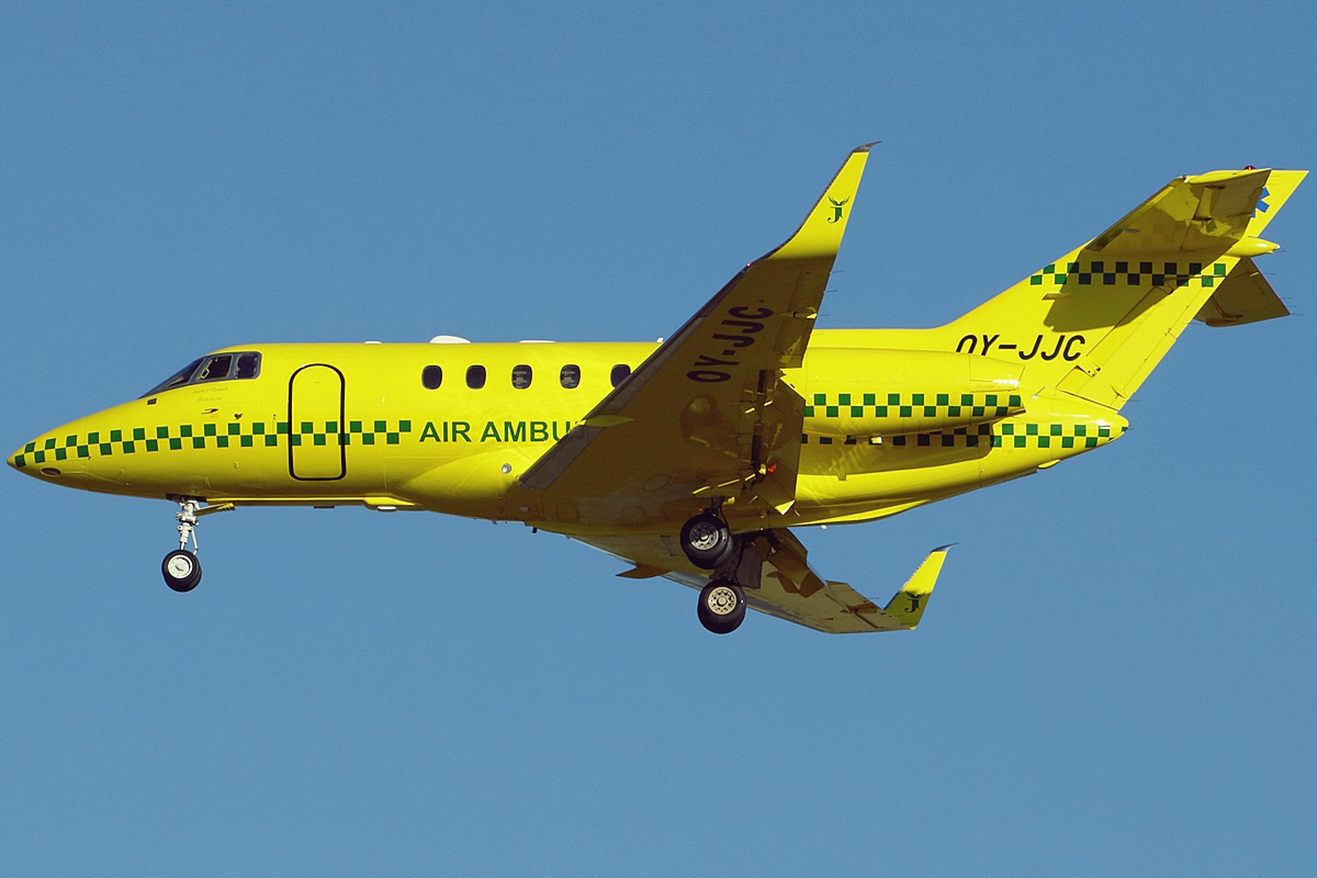OY-JJC · Raytheon Hawker 800XP · (LPA / GCLP)