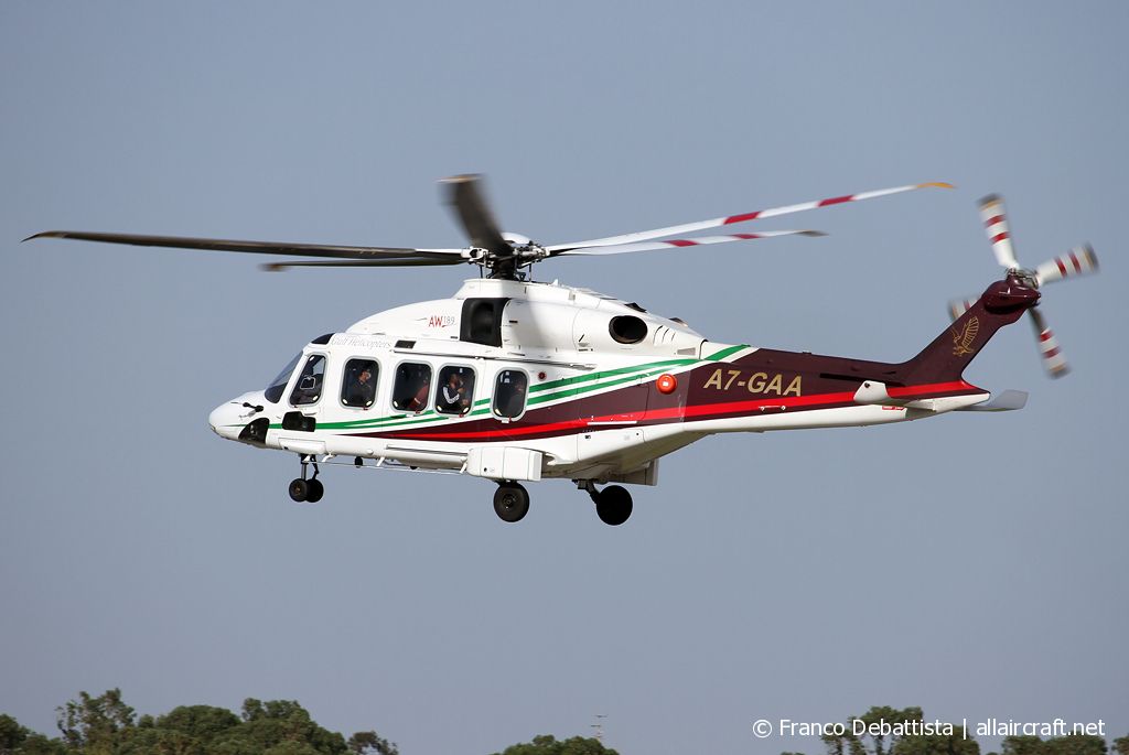 A7-GAA · AgustaWestland AW-189 · (MLA / LMML)