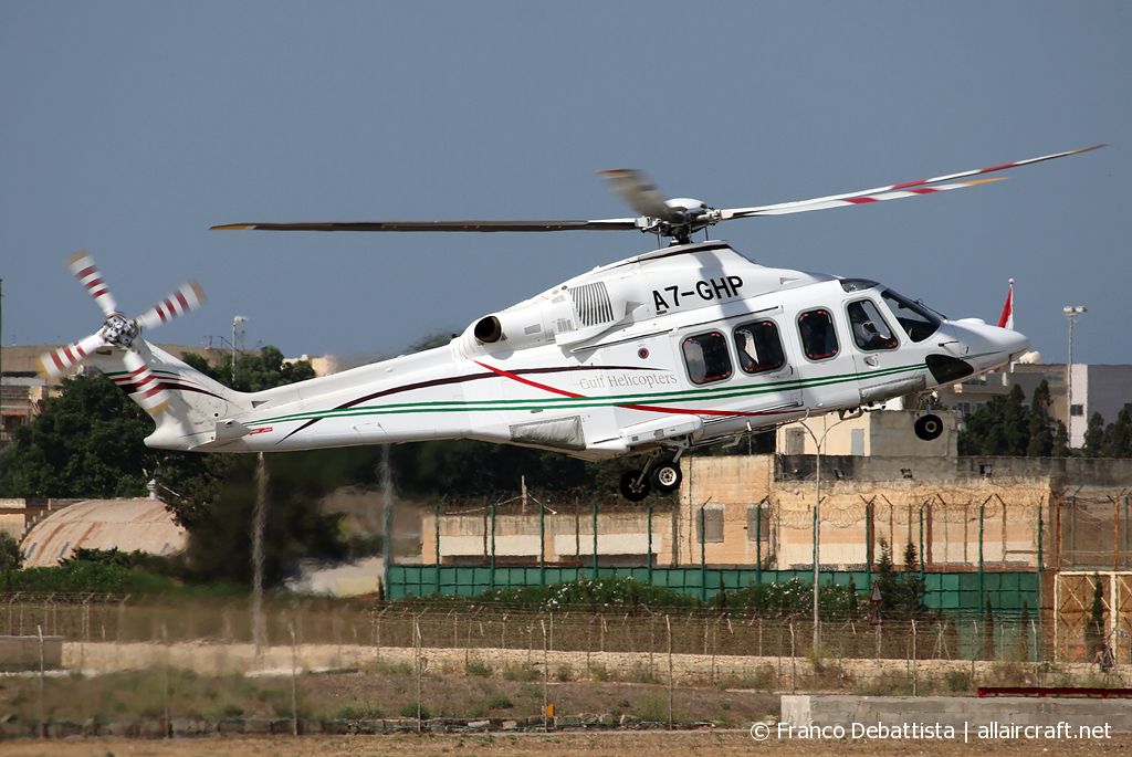 A7-GHP · AgustaWestland AW-139 · (MLA / LMML)