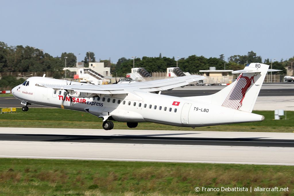 TS-LBD · ATR-72-500 · (MLA / LMML)