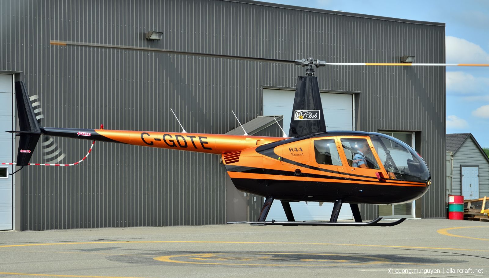 C-GDTE · Robinson R44 Raven I · (YHU / CYHU)
