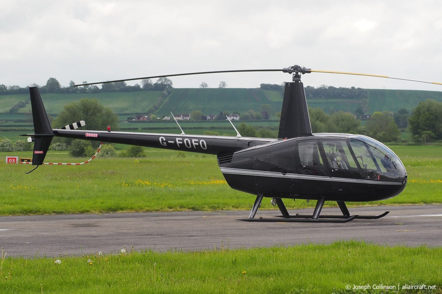 G-FOFO · Robinson R44 Raven II · (EMA / EGNX)