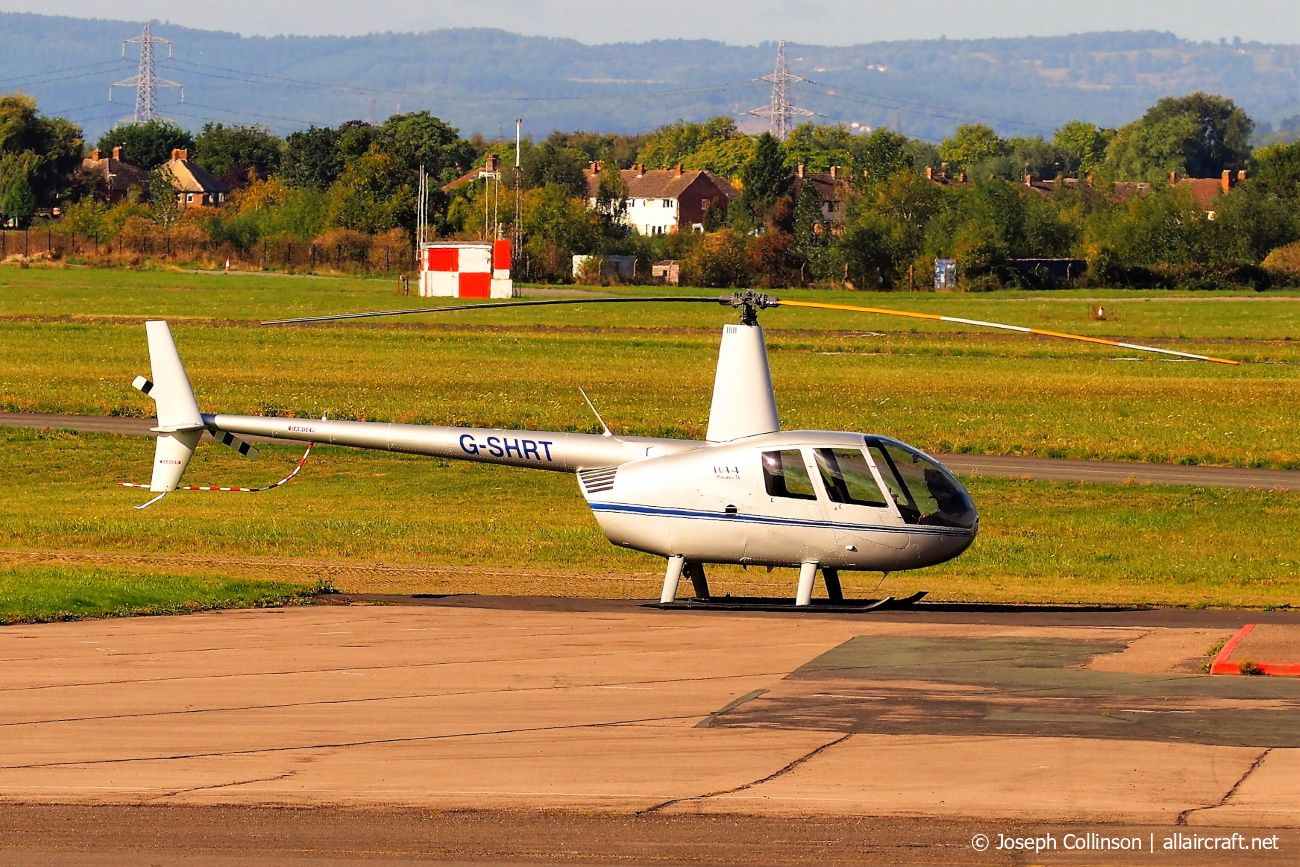 G-SHRT · Robinson R44 Raven II · (GLO / EGBJ)