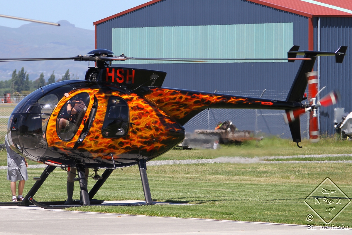 ZK-HSH · Hughes 500D · (CHC/NZCH)