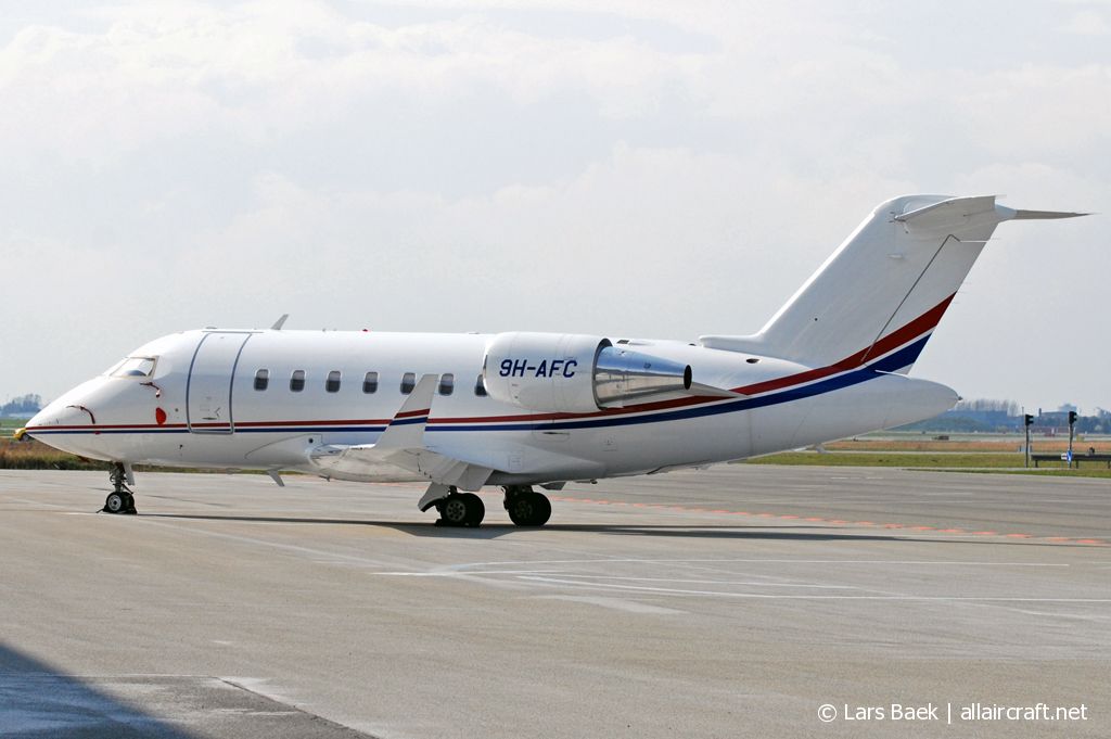 9H-AFC · Bombardier CL-600-2B16 Challenger 605 · (CPH / EKCH)