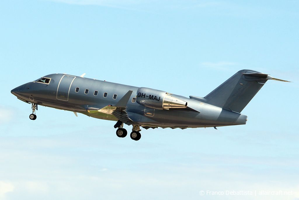 9H-MAJ · Bombardier CL-600-2B16 Challenger 604 · (MLA / LMML)