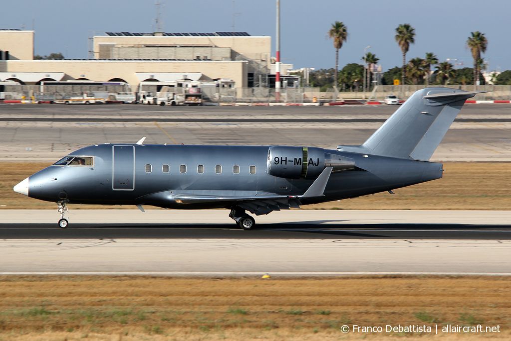 9H-MAJ · Bombardier CL-600-2B16 Challenger 604 · (MLA / LMML)