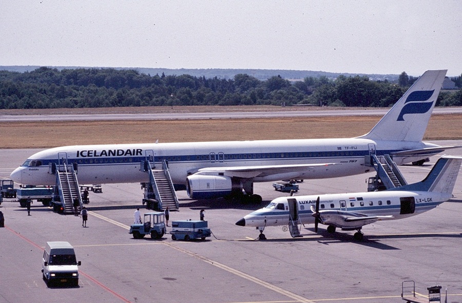 TF-FIJ · Boeing 757-208 · (LUX / ELLX)