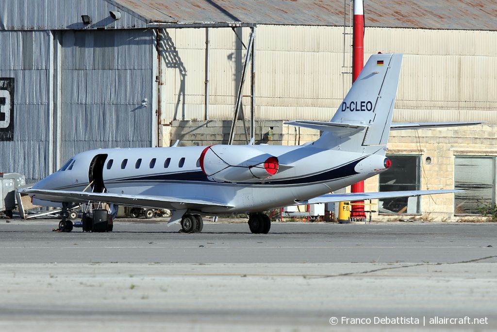 D-CLEO · Cessna 680 Citation Sovereign · (MLA / LMML)