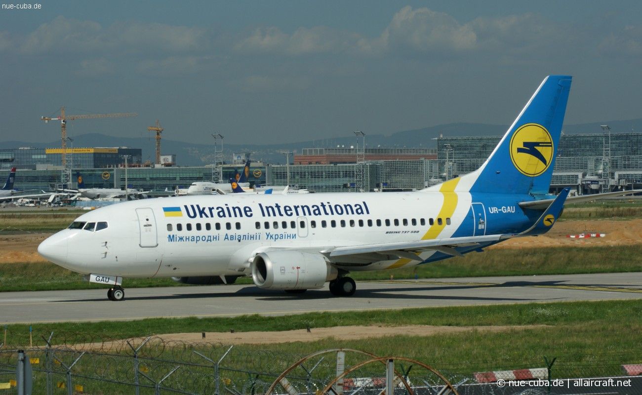UR-GAU · Boeing 737-5Y0(WL) · (FRA / EDDF)