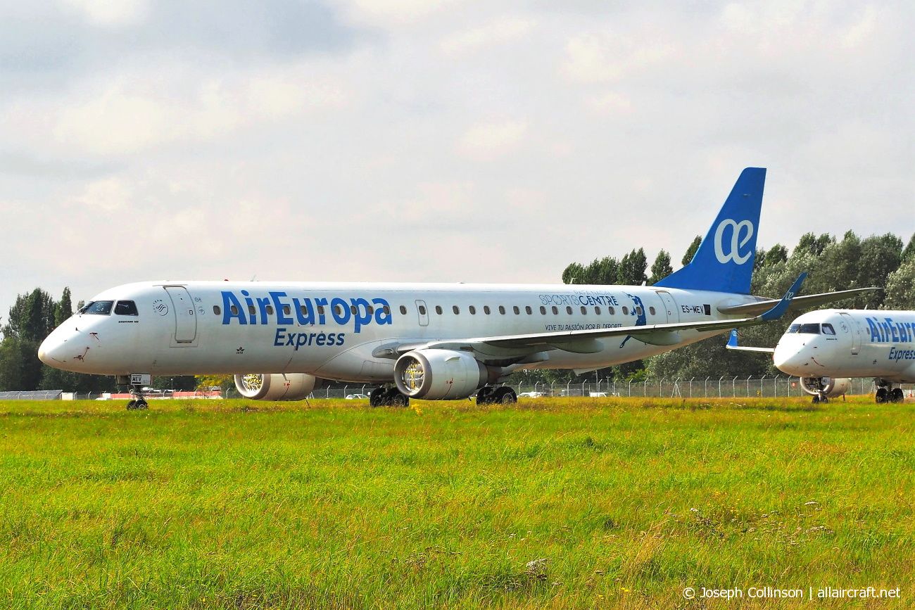 ES-MEV · Embraer 190-200LR · (NWI / EGSH)