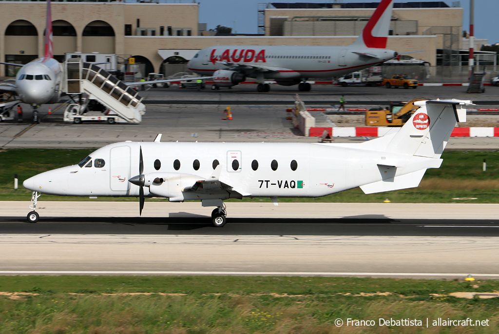 7T-VAQ · Beechcraft 1900D · (MLA / LMML)