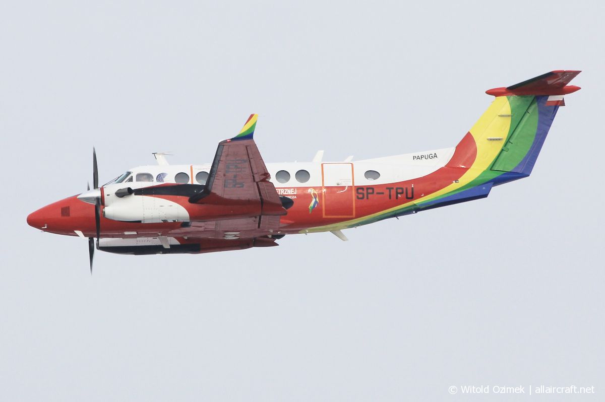 SP-TPU · Beechcraft B300 King Air 350 · (SVG / ENZV)