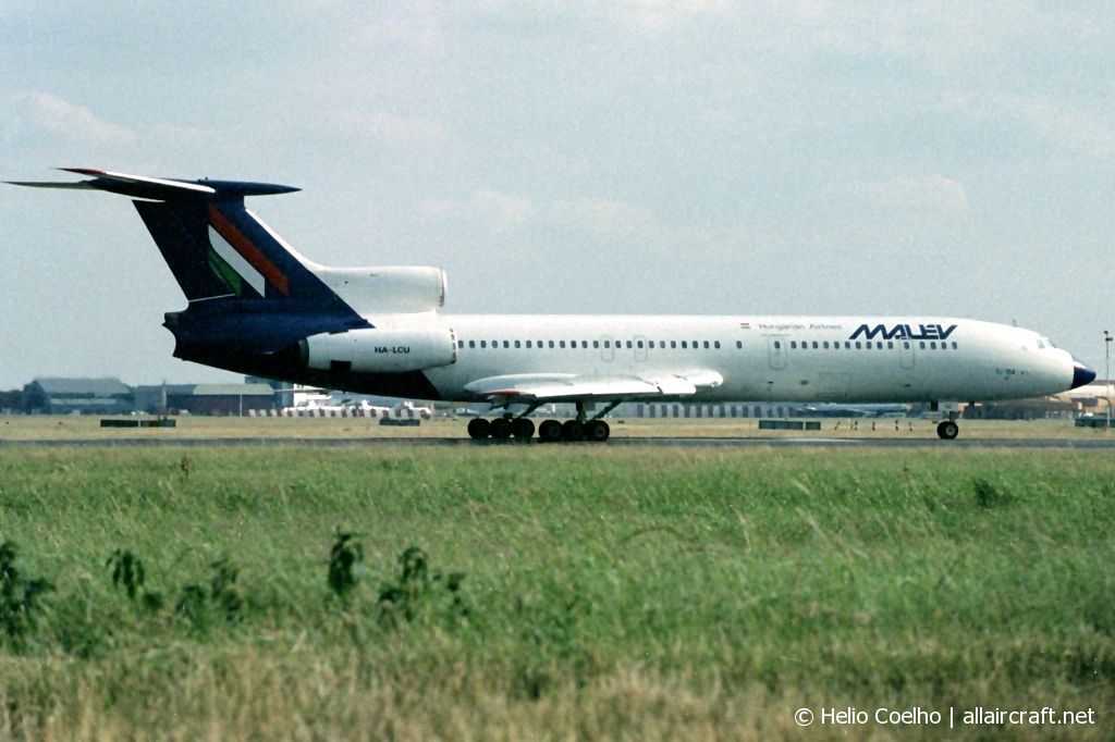 HA-LCU · Tupolev Tu-154B-2 · (LHR / EGLL)