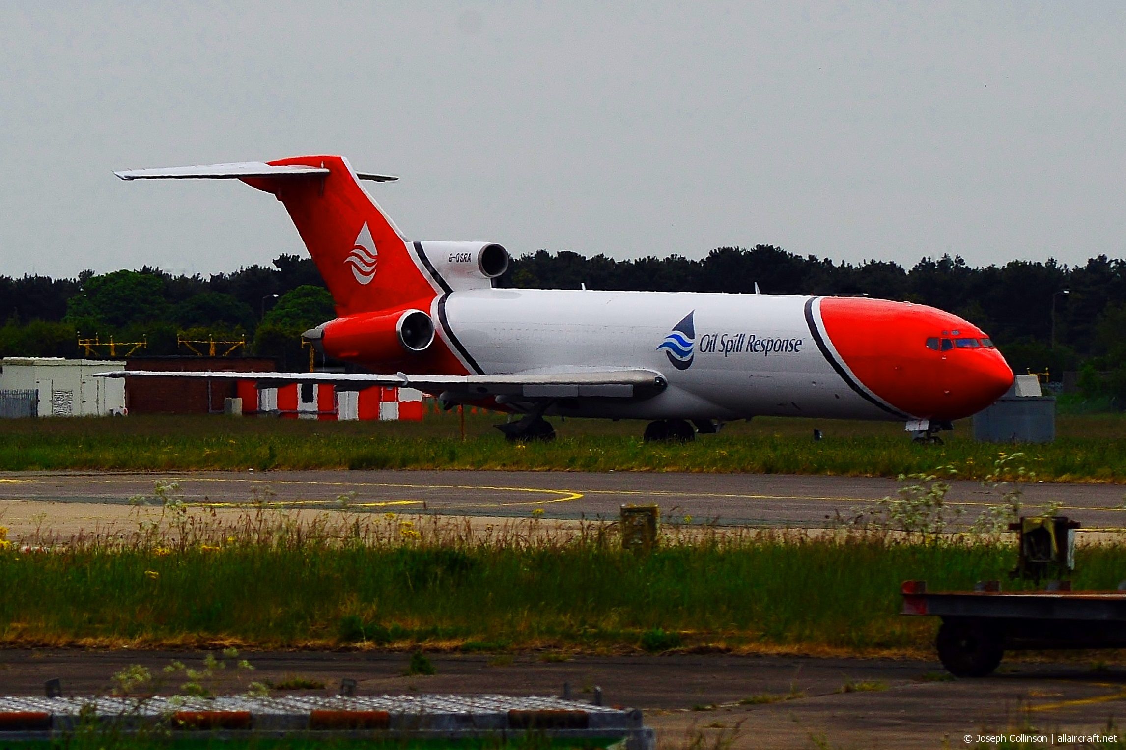 G-OSRA · Boeing 727-2S2F(A) · (DSA / EGCN)