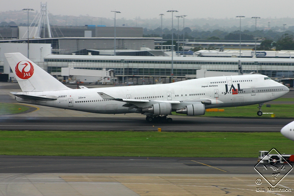 JA8087 · Boeing 747-446 · (SYD / YSSY)
