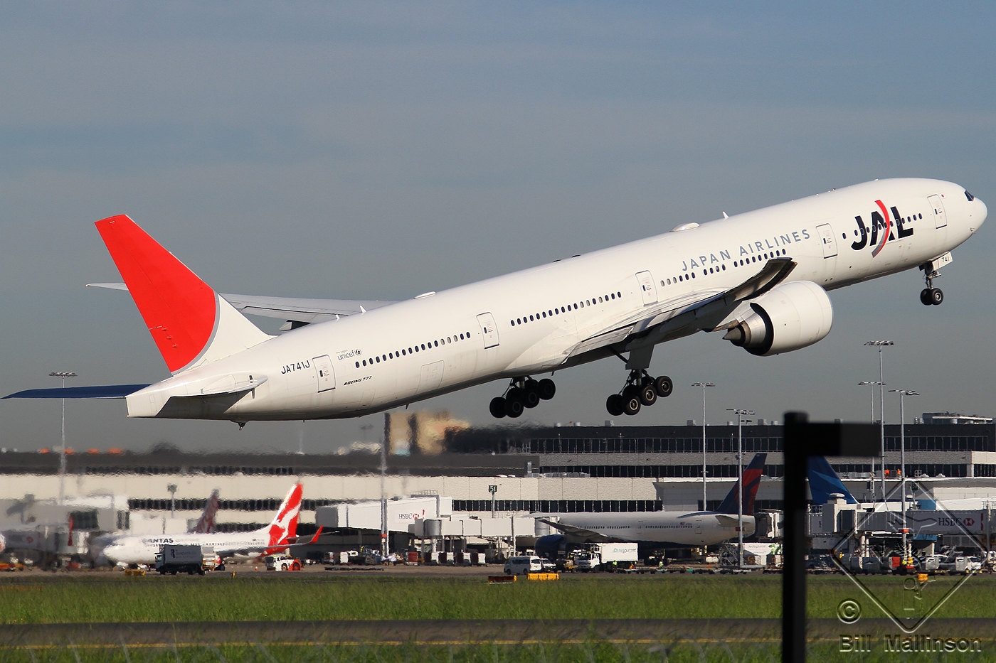 JA741J · Boeing 777-346/ER · (SYD / YSSY)