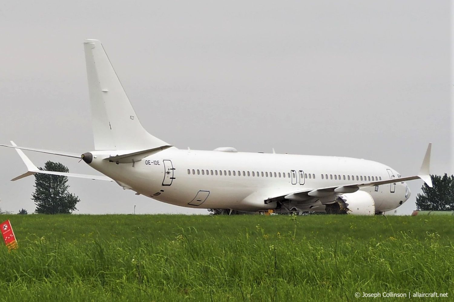 OE-IDE · Boeing 737-8 MAX · (NWI / EGSH)